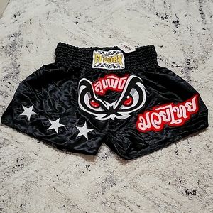 FLUORY Muay Thai Fight Shorts,MMA Shorts